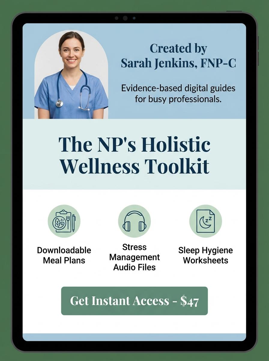 Landing page for digital product Nurse practitioner